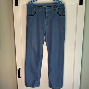Vintage David‎ Taylor Jeans Mens W 36 L 32 Blue Pants Straight 80s 90s Cotton